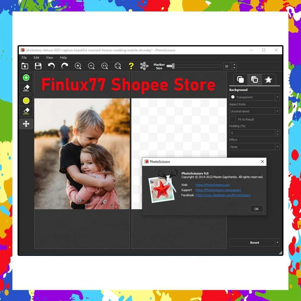 Photoscissors — feature 5
